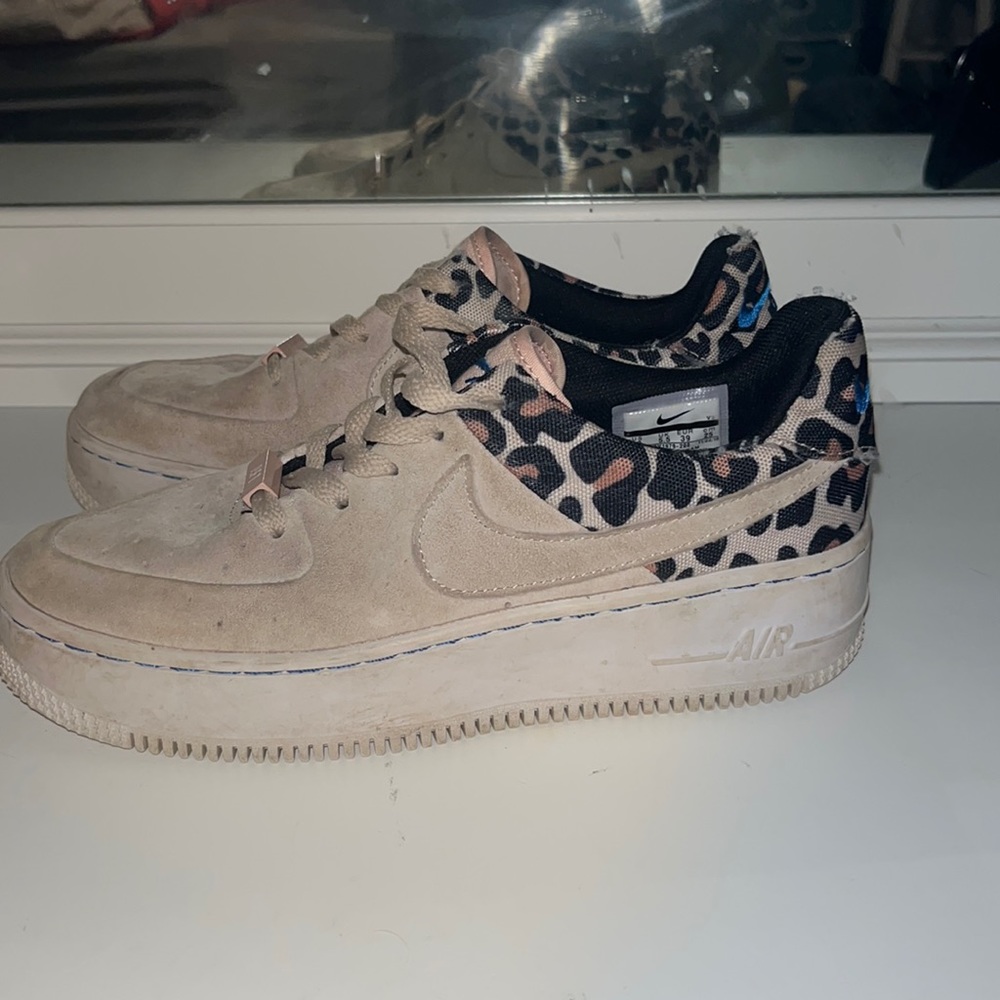 Nike af-1 leopard print